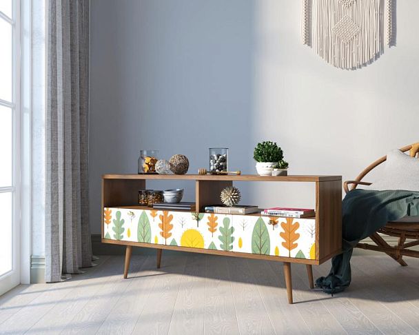 Консоль Berber с тремя ящиками принт 30 арт BB23/Print_30 - Вид 3