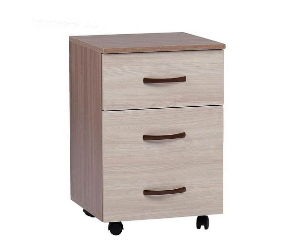 Тумба выкатная В Ясень светлый ЛДСП - Вид 1