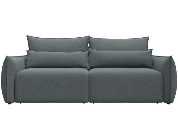 Диван прямой Лига-051 НПБ Рогожка серый - Вид 2