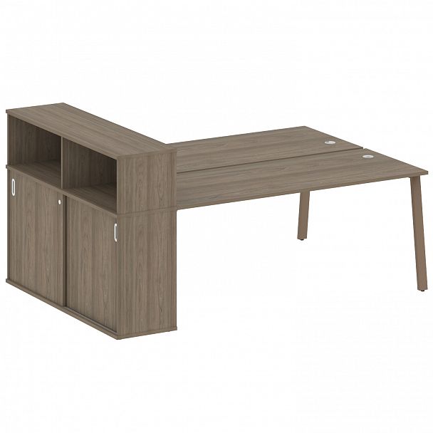 Рабочая станция "Metal System" БА.РС-СШК-2.5 вяз/мокко - Вид 1