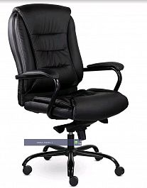 Кресло руководителя СН-708 РОВЕР ХЭВИ ДЬЮТИ МБ S-0401 (ЧЕРНЫЙ) "Кресла для руководителей"  ТК-002587001463 черный - Фото предпросмотра