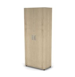 EUROPE/ЕВРОПА RE077-79х42 Шкаф 5 уровней, З/С ЛДСП 798x420x1965 Акация светлый - Фото предпросмотра