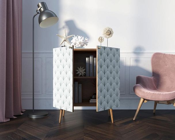 Комод Berber две дверки малый 38 принт арт BB38/Print_38 - Вид 2