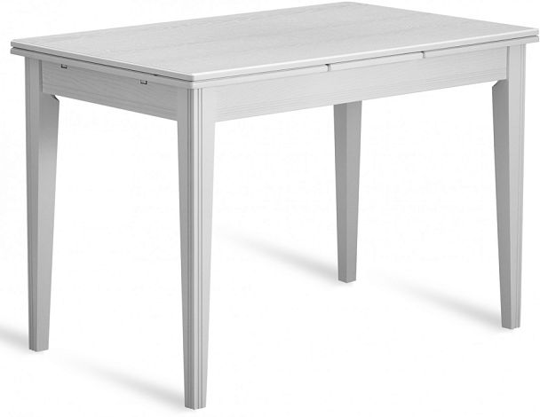 Стол деревянный раздвижной Тернс 110(150,190)х70х76 Белый - Вид 1