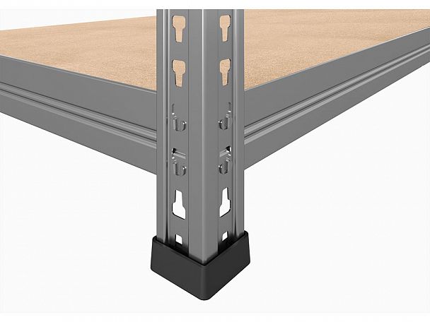 Стеллаж SBL 180KD/120x45/5 оцинкованный - Вид 4