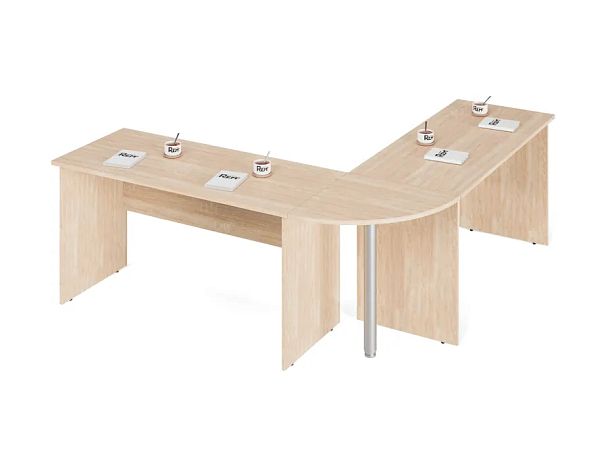 ЛАЙТ / LIGHT RLG012-6x6 Угловой сектор 60x60x2,2 Дуб Сонома - Вид 3