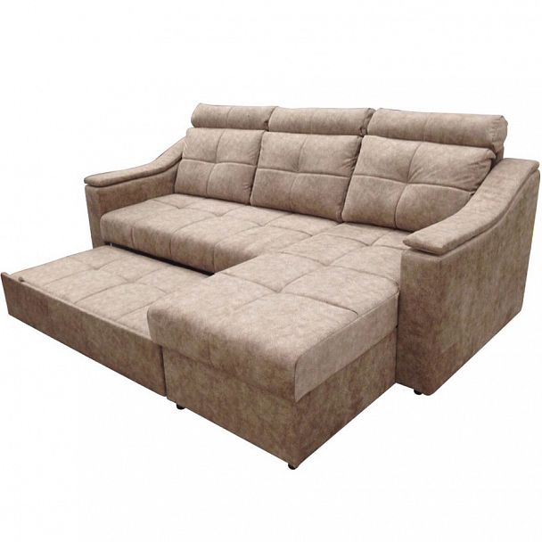 Угловой диван "Макс П8" ткань, дельфин - Вид 3