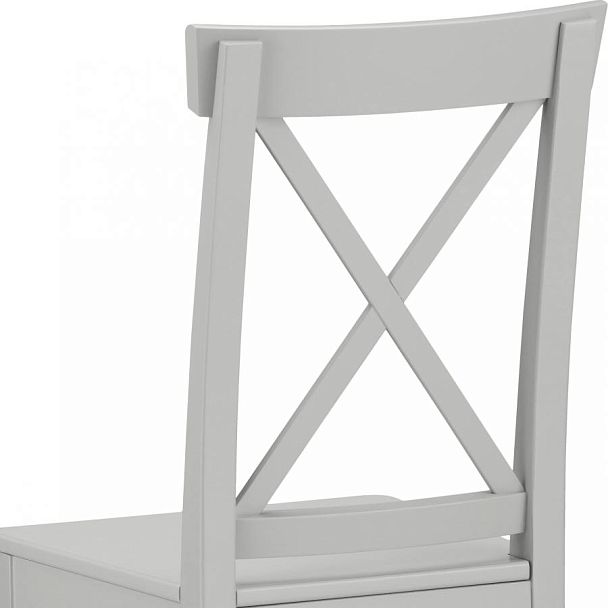 Стул деревянный с жестким сиденьем Бергольф Серый - Вид 9