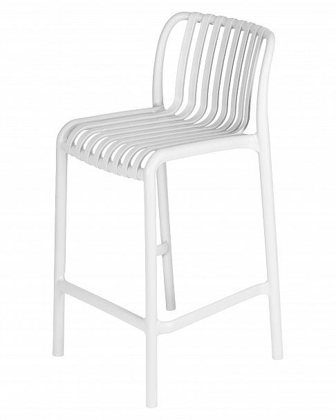 Стул полубарный DOBRIN CHLOE (белый (W-02)) - Вид 7