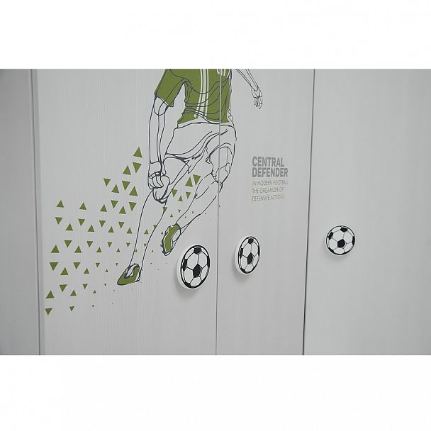 Шкаф-пенал Ш1 "Румер-футбол" - Вид 7