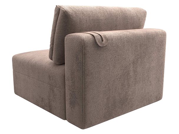 Модуль диван Лига-060 НПБ Велюр бежевый - Вид 5