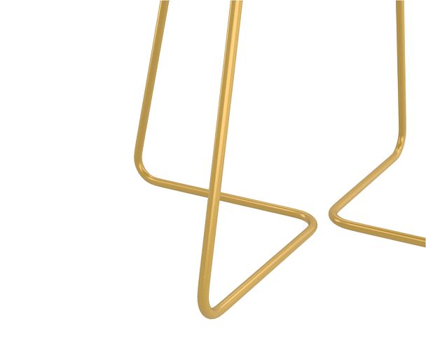 Столик журнальный Sheffilton SHT-CT42 античное золото - Вид 5