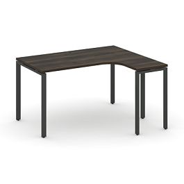 Concept Стол эргономичный CN.SA-001(R) Дуб Мали/Металл Антрацит 1380*1180*750 - Фото предпросмотра