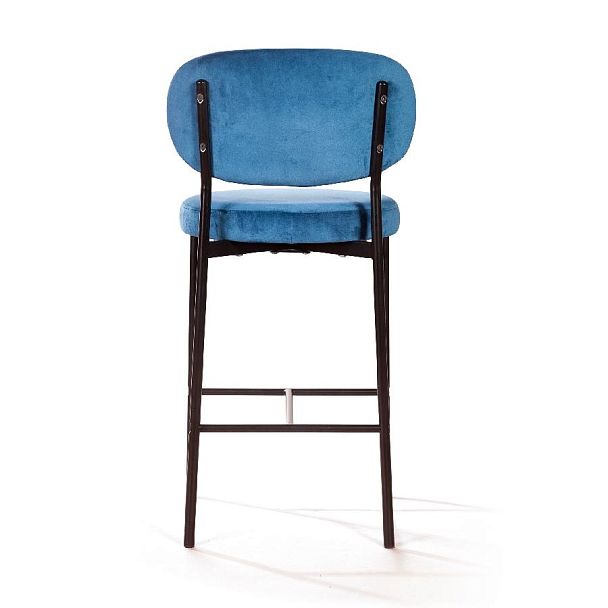 Стул полубарный Mason, бархат синий 29 - Вид 10
