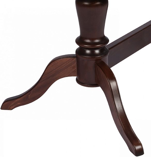 Стол деревянный раздвижной Арей 140(180)х80х76 Темный орех - Вид 9