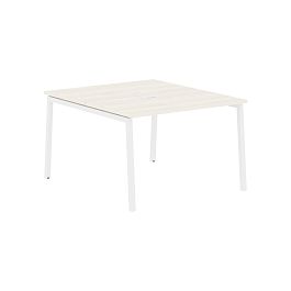 Стол 2-х местный ELWST 1113 Ясень Траун/Белый 1160х1346х750 EDIS - Фото предпросмотра