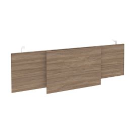 Onix Direct Царга стола руководителя O.M-CSR-4 Дуб аризона/Белый металл 1340*450*54 - Фото предпросмотра