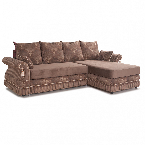 Угловой диван "Люкс" бежевый - Вид 4