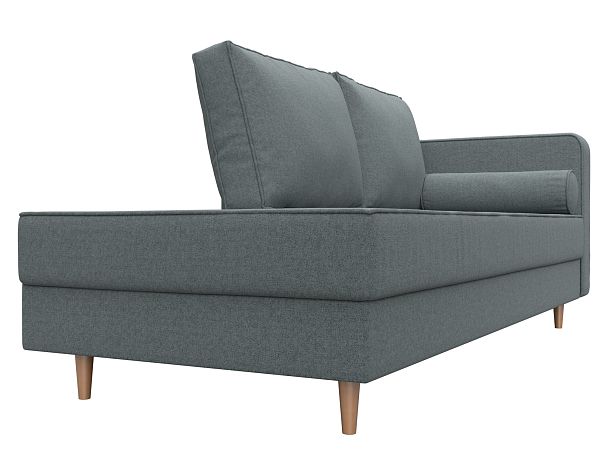 Кушетка Прайм правая Рогожка серый - Вид 3