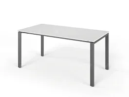 ЛАЙТ / LIGHT RLG015-16x8 Прямоугольный стол 160x80x75 Белый - Фото предпросмотра