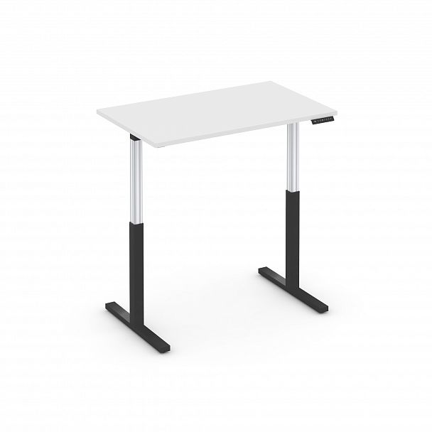 Стол электроподъемный "MOVE UP" MV.SE-2.7 Черный металл / Белый Бриллиант - Вид 3