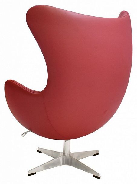 Кресло Egg Chair малиновое - Вид 4