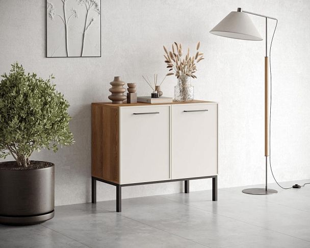 Комод с двумя дверками Nicole арт NEM02 - Вид 3