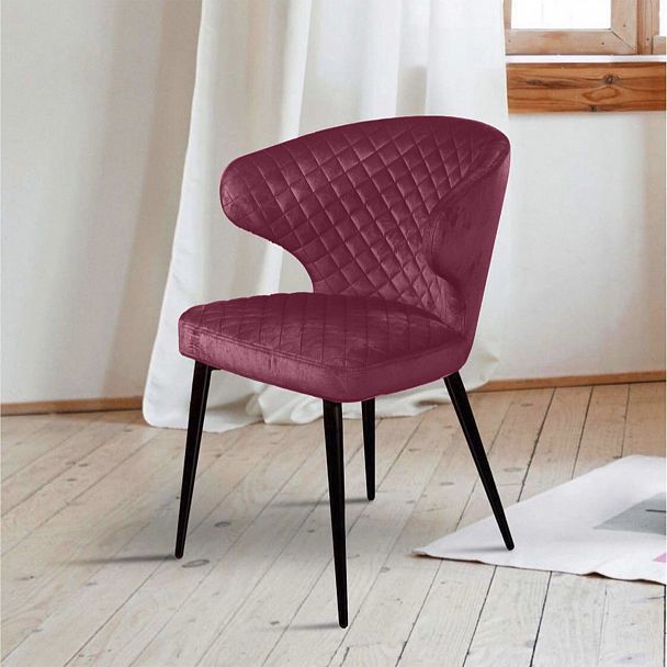 Стул Richard, бархат винно-красный 16 - Вид 8