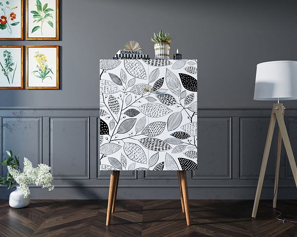 Комод на высоких ножках "Berber" 9 принт - Вид 7