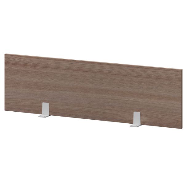 Экран для одиночного стола СМЭ18-12 Темный шимо/Белый 1200x18x320 Арго-М - Вид 1