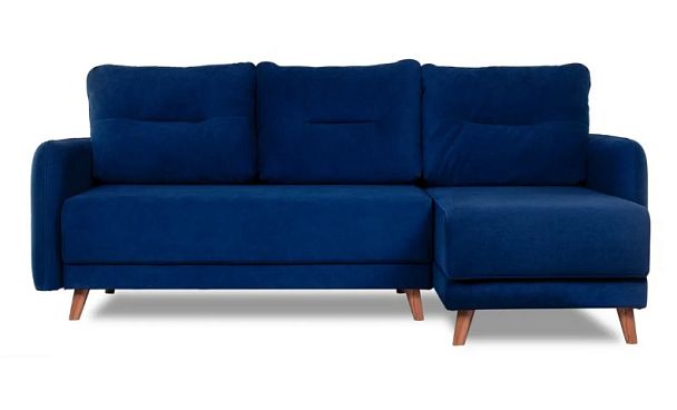 Диван 3-х местный FOLDE ottoman синий - Вид 2