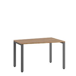 Стол трапеция правый Tess 120x80x75 дуб крафт золотой - Фото предпросмотра