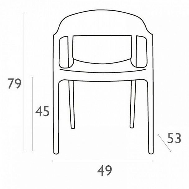 Кресло Carmen - Вид 2