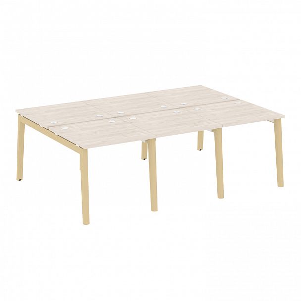 Рабочая станция "Onix wood" OW.D.RS-6.0.8 денвер светлый/дуб светлый - Вид 1