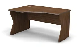 SMART/СМАРТ RS011-138Х95 Стол эргономичный левый 1380х950х737 Дуб Катания - Фото предпросмотра