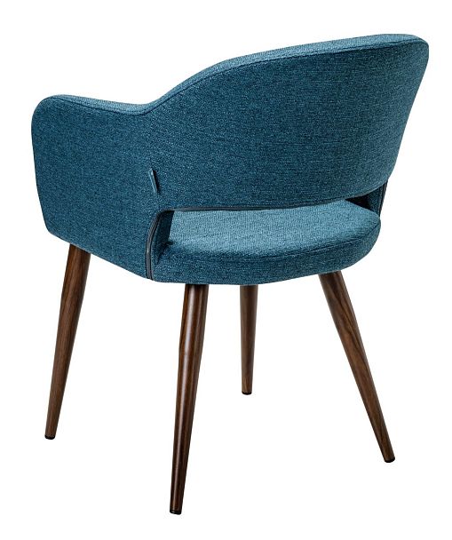 Кресло Oscar Сканди Блю Арт Темный Орех - Вид 4