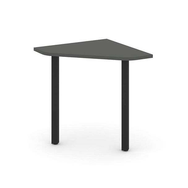 Стайл Проджект Угловой элемент стола SN-5.USP-011 Антрацит/Металл Черный 700*700*750 - Вид 1