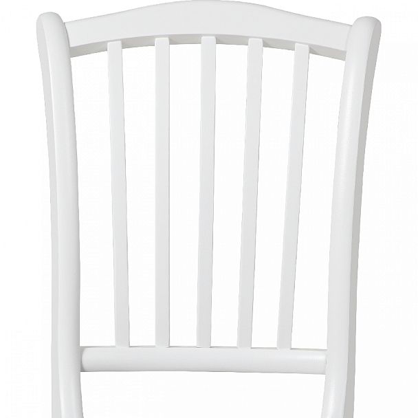 Комплект деревянных стульев с жестким сиденьем Элин Белый/Темный орех, 3 шт. - Вид 7