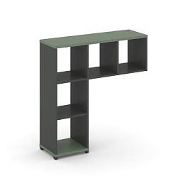 Concept Надставка низкая CN.NN-001 Кобо/Антрацит/Металл Антрацит 1099*365*1130 - Фото предпросмотра