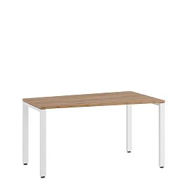 Стол трапеция правый Tess 140x80x75 дуб крафт золотой - Фото предпросмотра