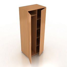 Гардероб комбинированный "Лайт" ЛТ Ш-10+ДШ-01/02 - Фото предпросмотра