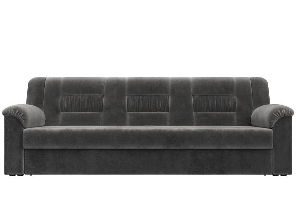 Диван прямой Карелия Велюр серый - Вид 2