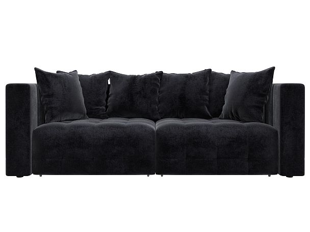 Диван прямой Лига-052 НПБ Велюр серый - Вид 2