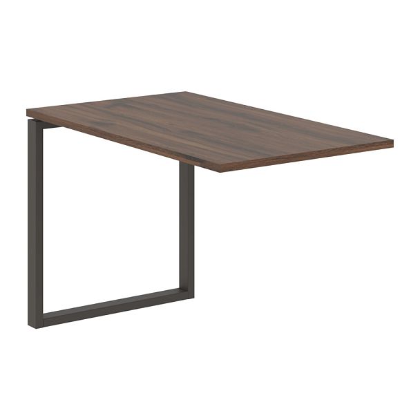 Брифинг-приставка EQB 1167 Дуб Денвер тёмный/Мокко 1160х670х750 EDIS - Вид 1