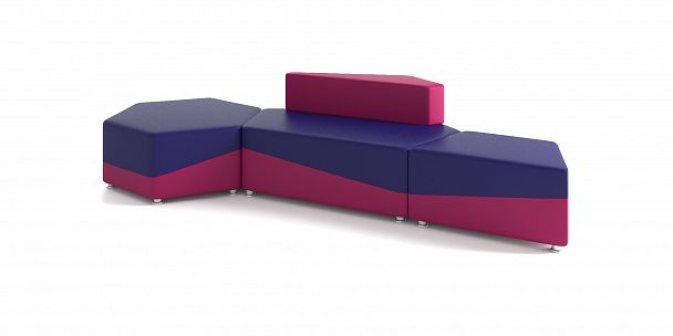Модульный диван "M15" компоновка 3 - Вид 1