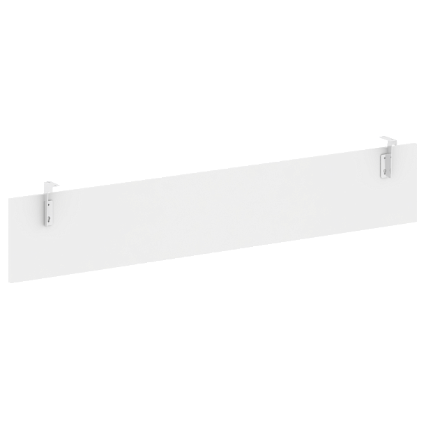 Metal System Direct Царга для стола L=2000мм Б.ЦС-6 Белый/Хром металл 1850*320*18 - Вид 1