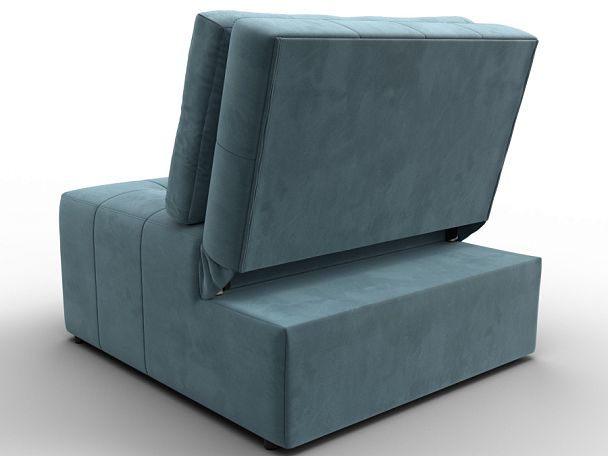 Кресло-кровать Лига-107 (80) Велюр бирюзовый - Вид 5