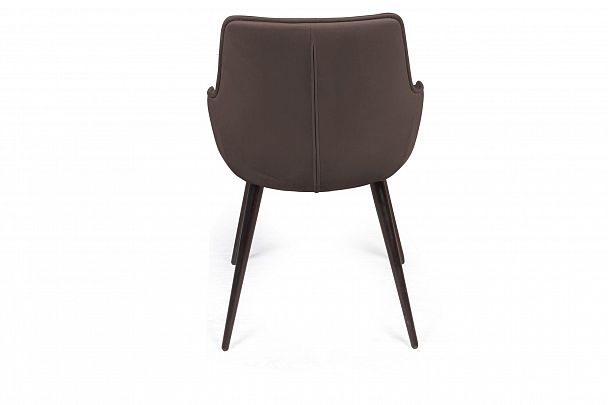 Стул Capri  поворотный 360 градусов, бархат антрацит 14 / опора конус - Вид 6