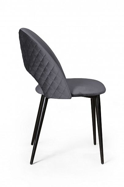 Стул Max ромб, бархат серый 27 - Вид 3