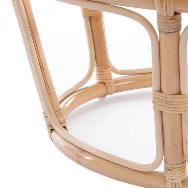 Кресло Папасан Эко Скин/Papasan Eco (P115-1SP STD)Natural (натуральный) - Вид 7